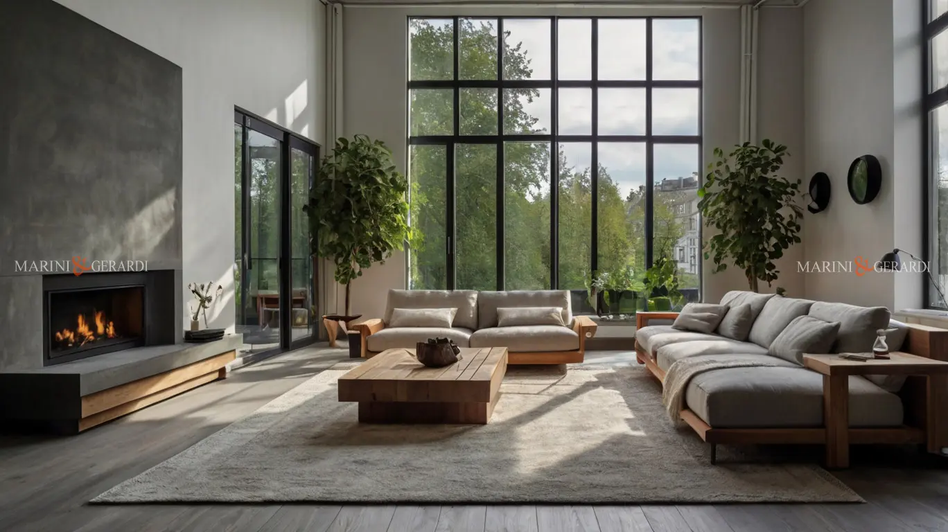 Stile Nordico Casa Arredamento Che Cos'è? Salone open space