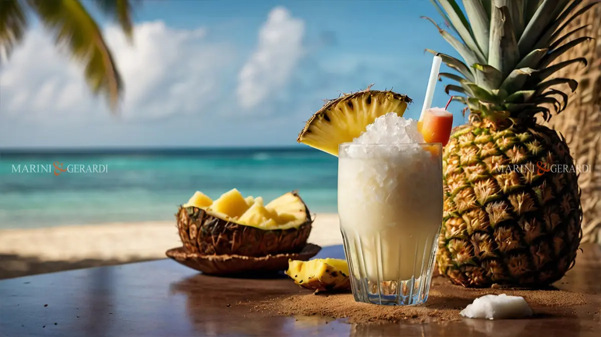 Pignacolada ricetta storia umori sapori bevanda caraibica