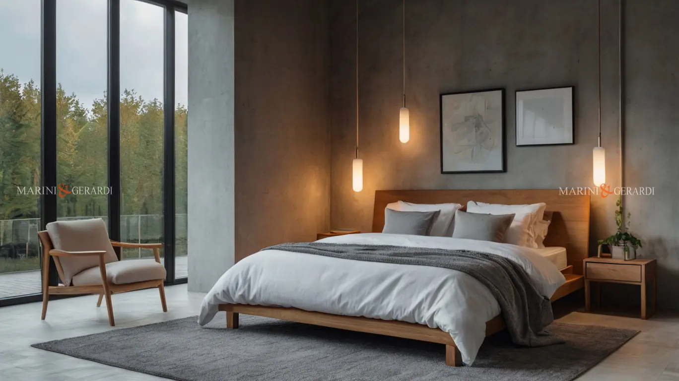 La Camera da Letto in stile Nordico Minimalista