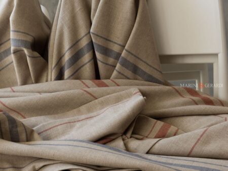 Stoffa tenda a metraggio linux rosso blu