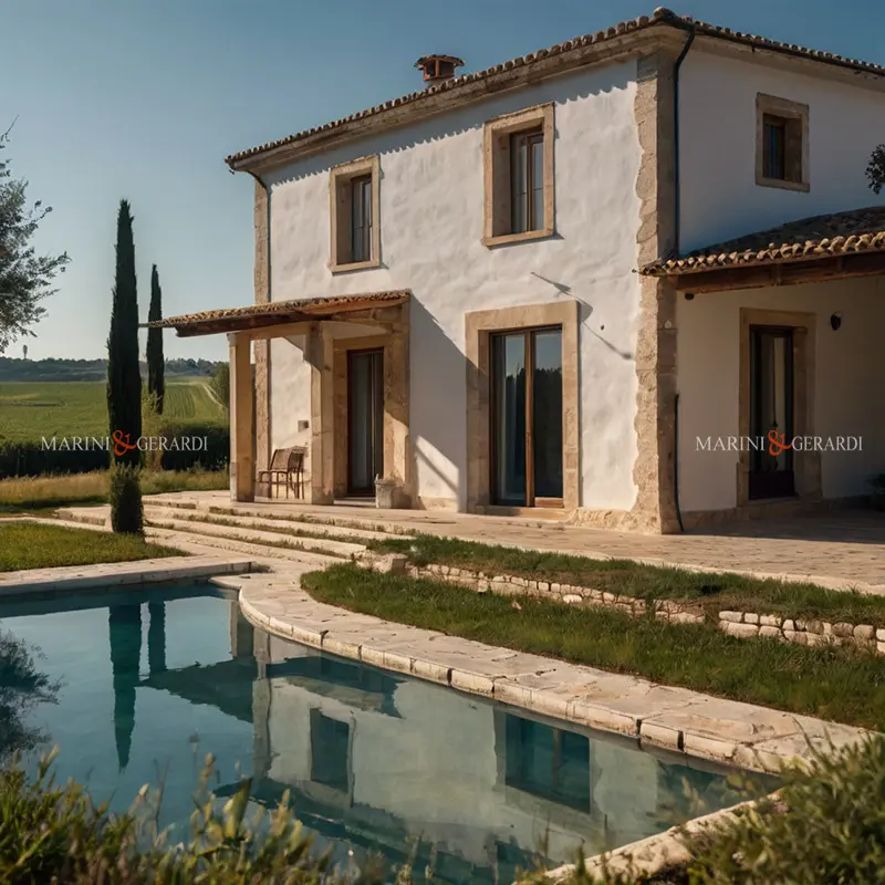 Villa da sogno una idea di casa da campagna