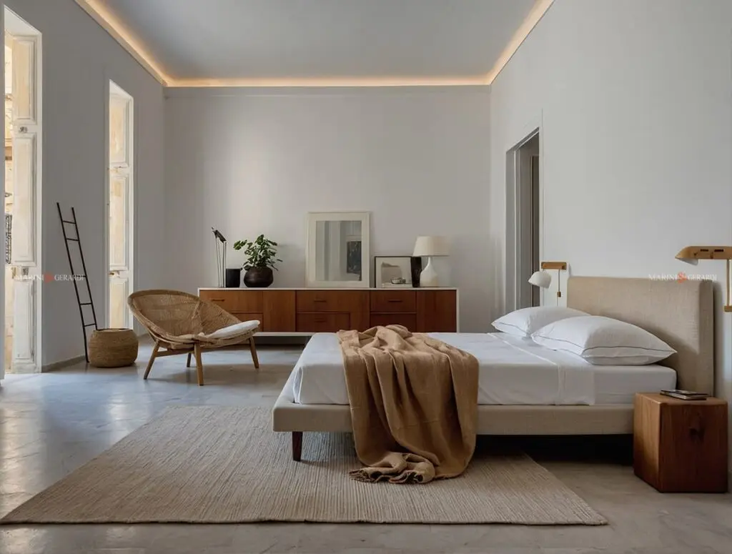 Arredamento mix and match lenzuola lino letto