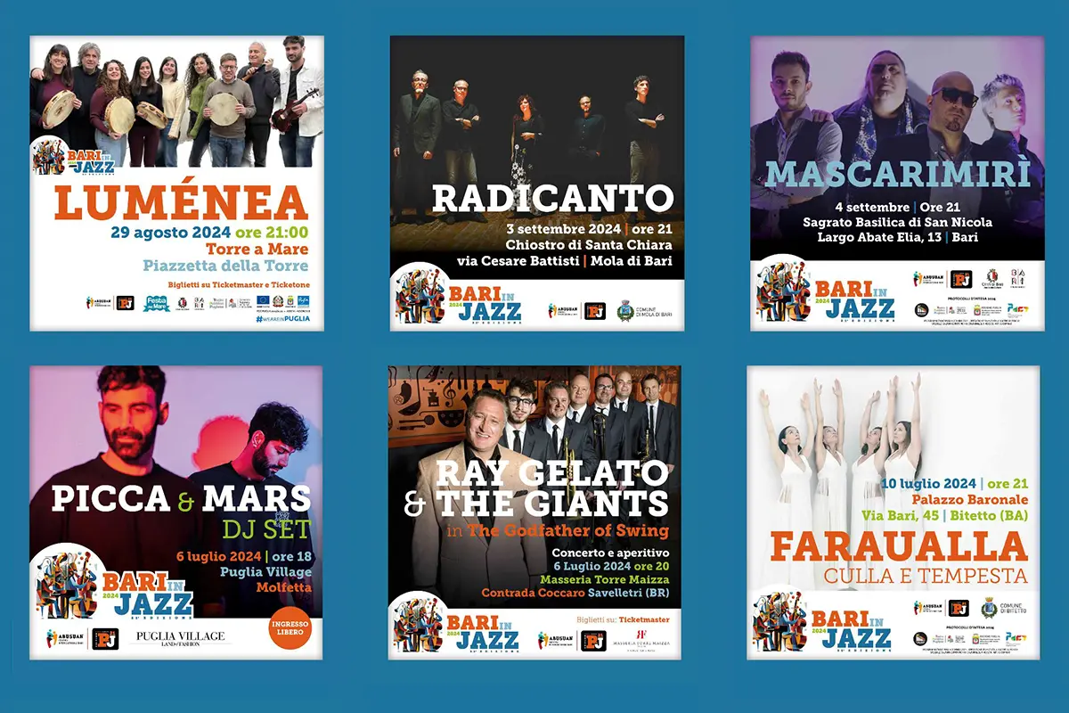 Bariinjazz line up lumenea ray gelato radicanto 2024
