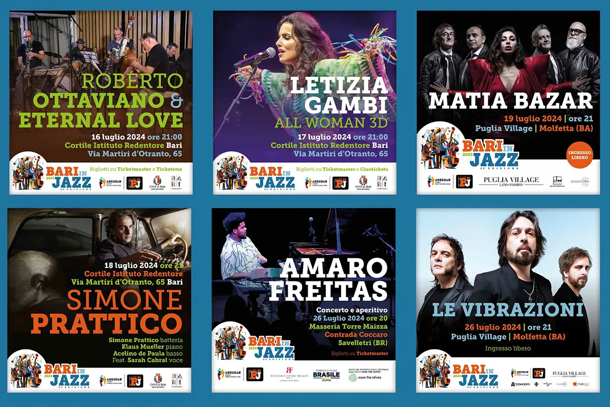 Bariinjazz line up roberto ottaviano letizia gambi mattia bazar 2024