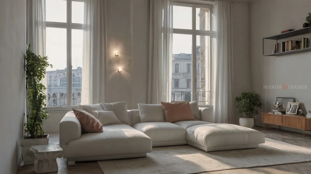 Tende su misura tende in lino professionali soggiorno