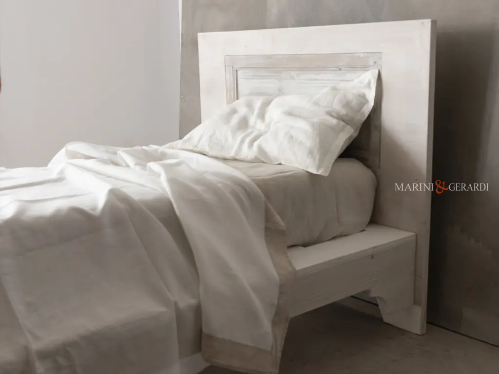 Testiera letto in legno