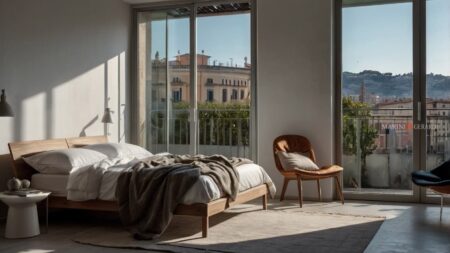 Camera da letto copripiumino matrimoniale beige panna