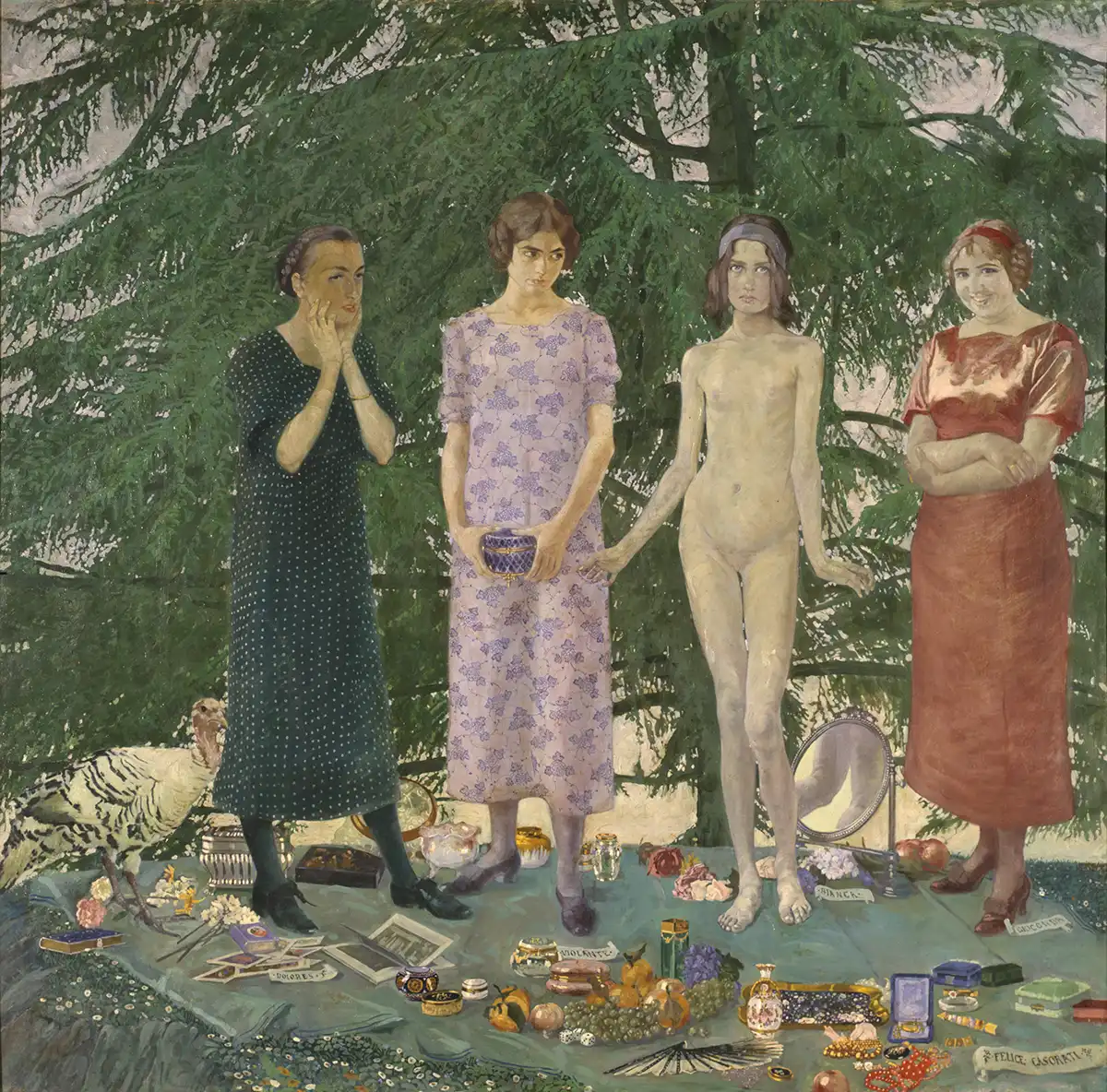 Felice casorati le signorine fondazione musei civici di venezia