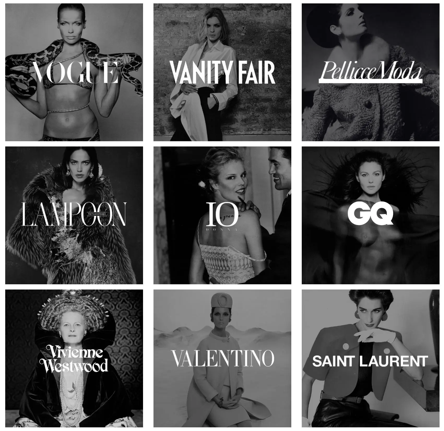 Gian paolo barbieri lavori riviste moda