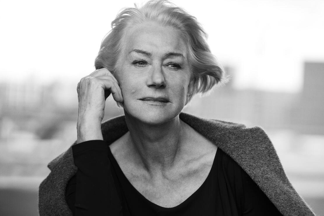 Helen mirren peter lindbergh pirelli shadows on the wall