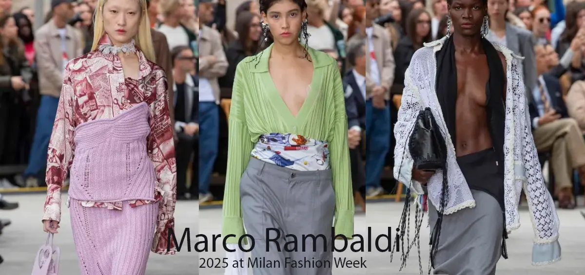 Marco rambaldi spring summer 2025 milan fashion week
