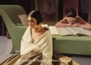 Felice casorati ritratto di raja