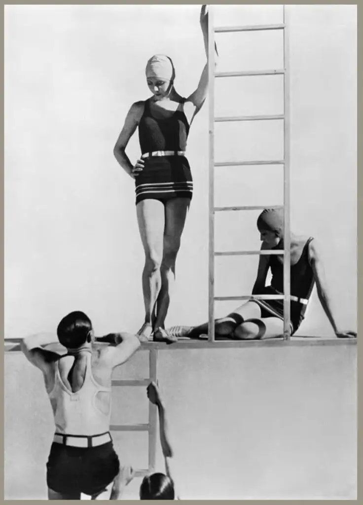 Georgia graves swimwear 1929 paris george hoyningen huene
