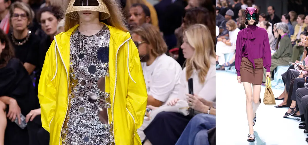 Milano fashion week 2025 prada sfilata primavera estate