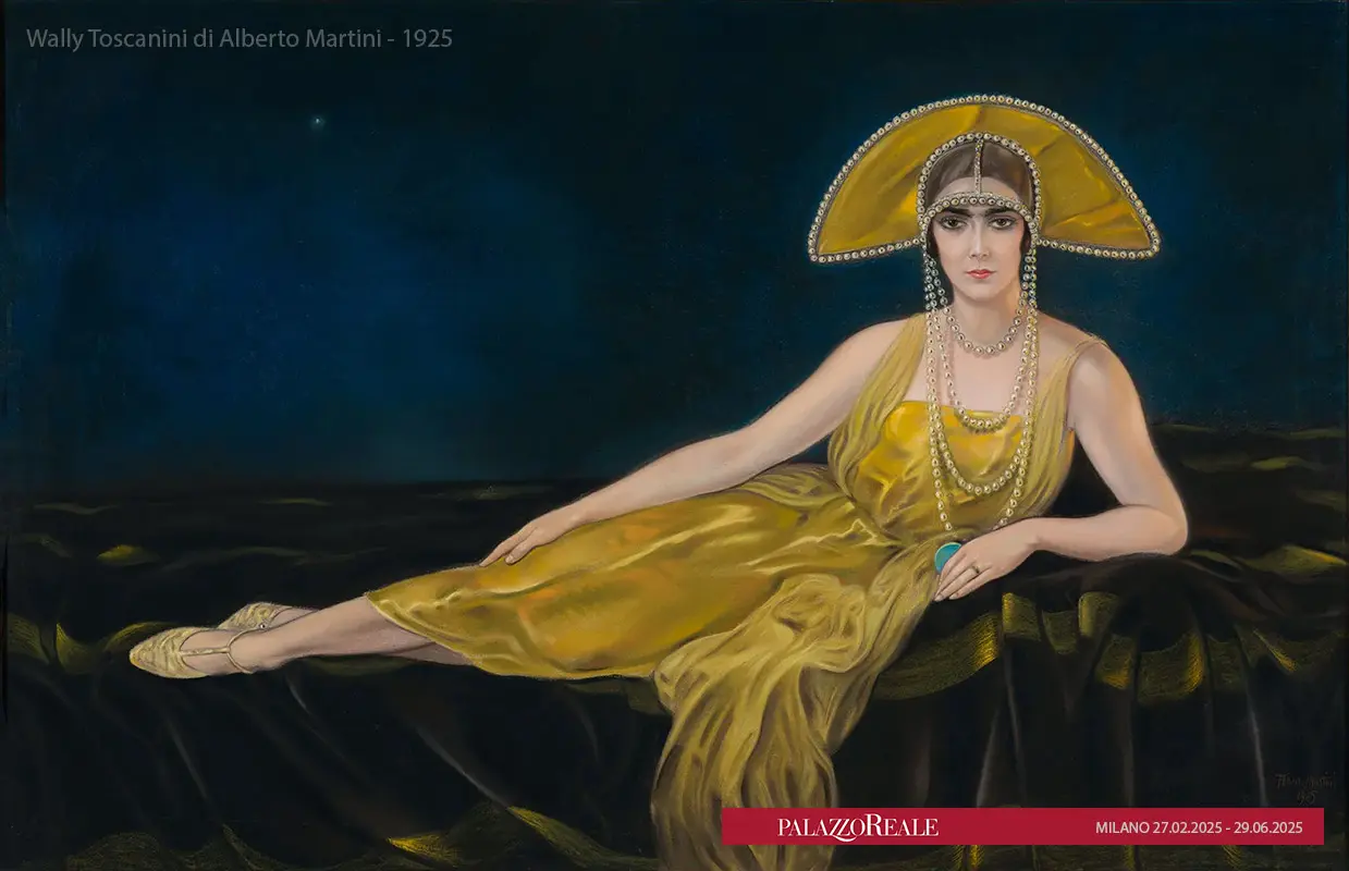 Alberto Martini Wally Toscanini ART DECO MOSTRA A MILANO 2025