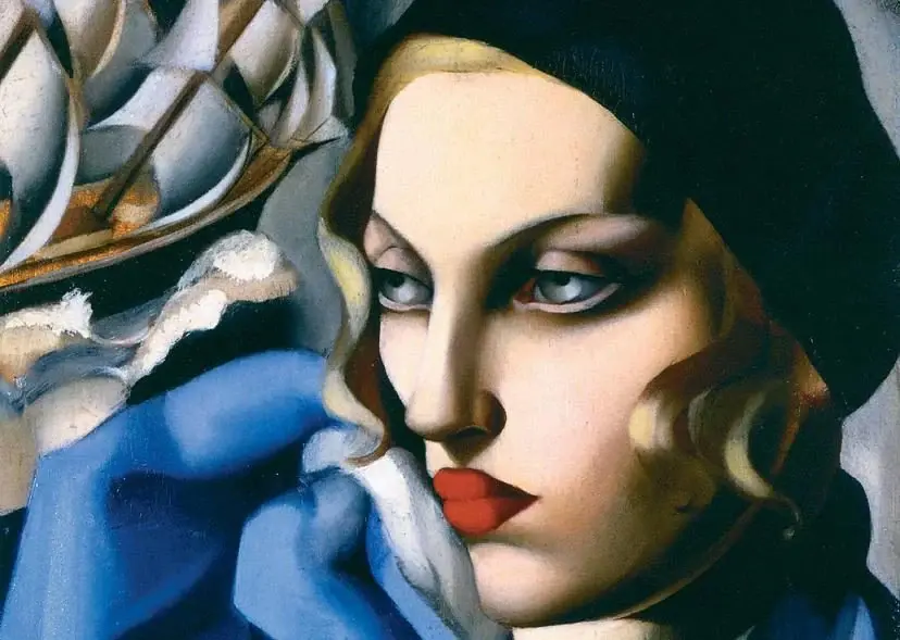 Tamara de lempicka the blue scarf