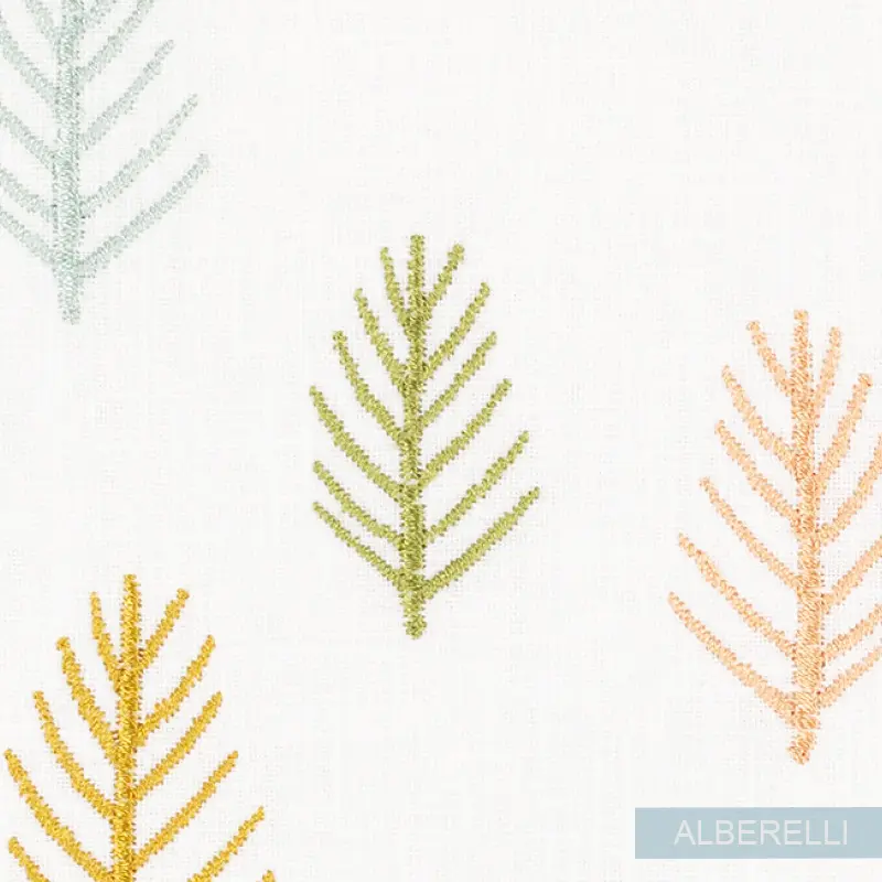 Alberelli idee cameretta bambina tesuuto in cotone per tende