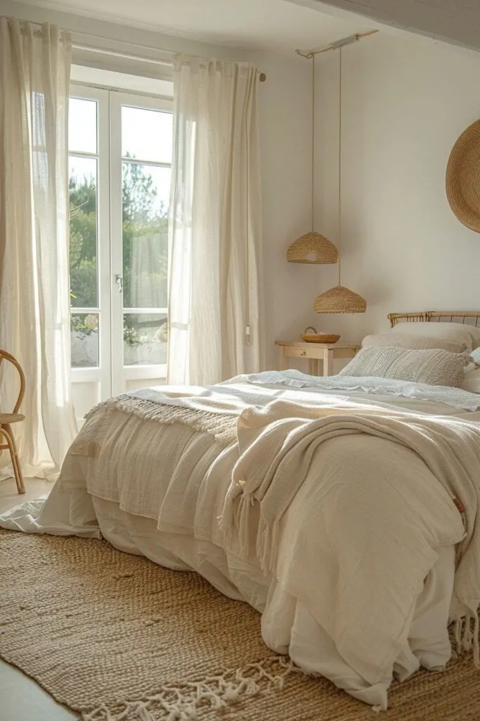 Tende per camera da letto moderne