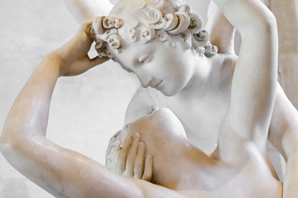Antonio canova amore e psiche parigi musée du louvre