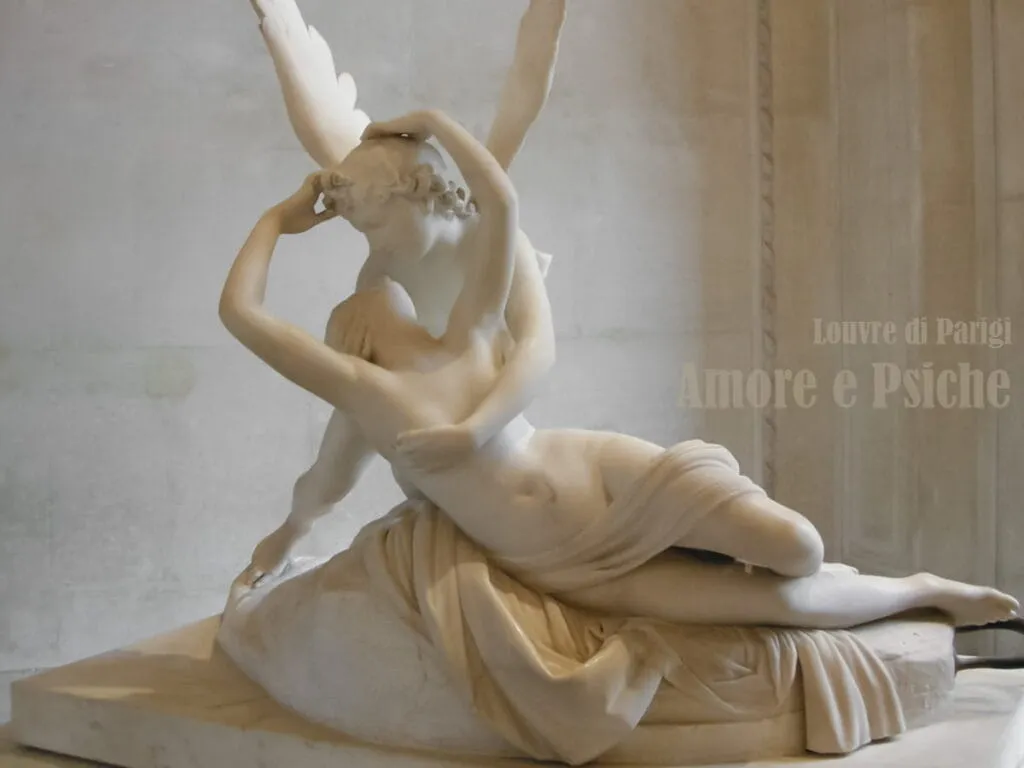 Canova antonio amore e psiche museo del louvre parigi