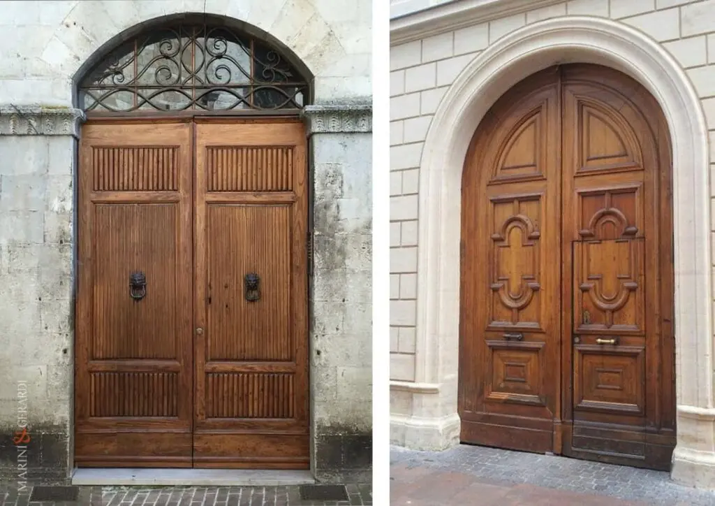 Porte portoni antichi restauro professionaleriproduzioni d'epoca