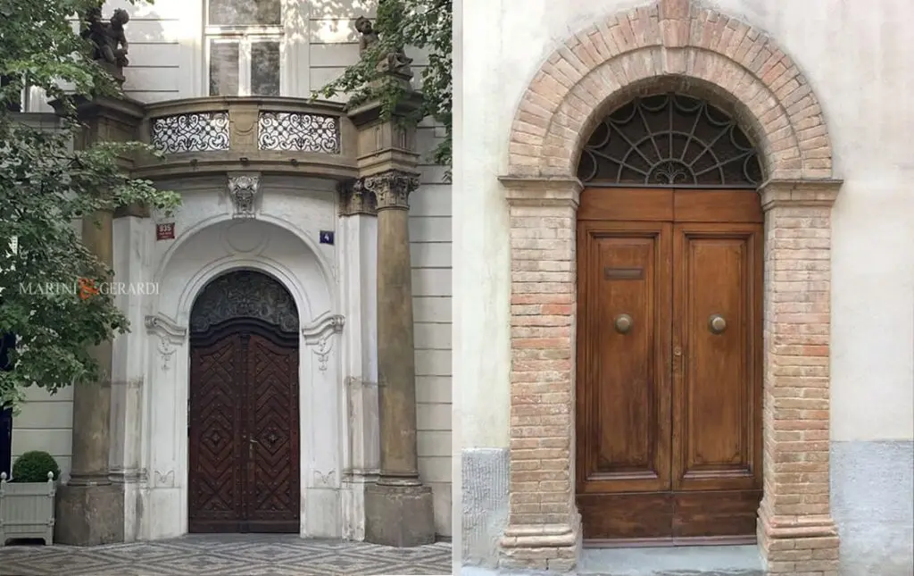 Portoni vecchii riproduzioni d'epoca restauro portoni in legno antichi