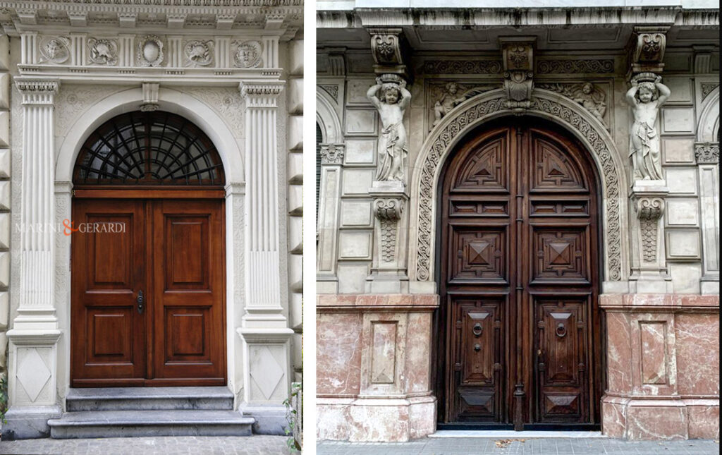 Restauro portoni in legno antichi riproduzioni depoca