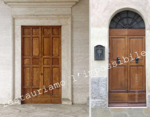 Falegnameria a mola di bari restauro portoni porte e riproduzioni d'epoca