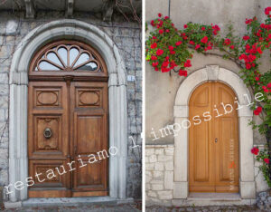 Falegnameria a terlizzi restauro portoni porte e riproduzioni d'epoca