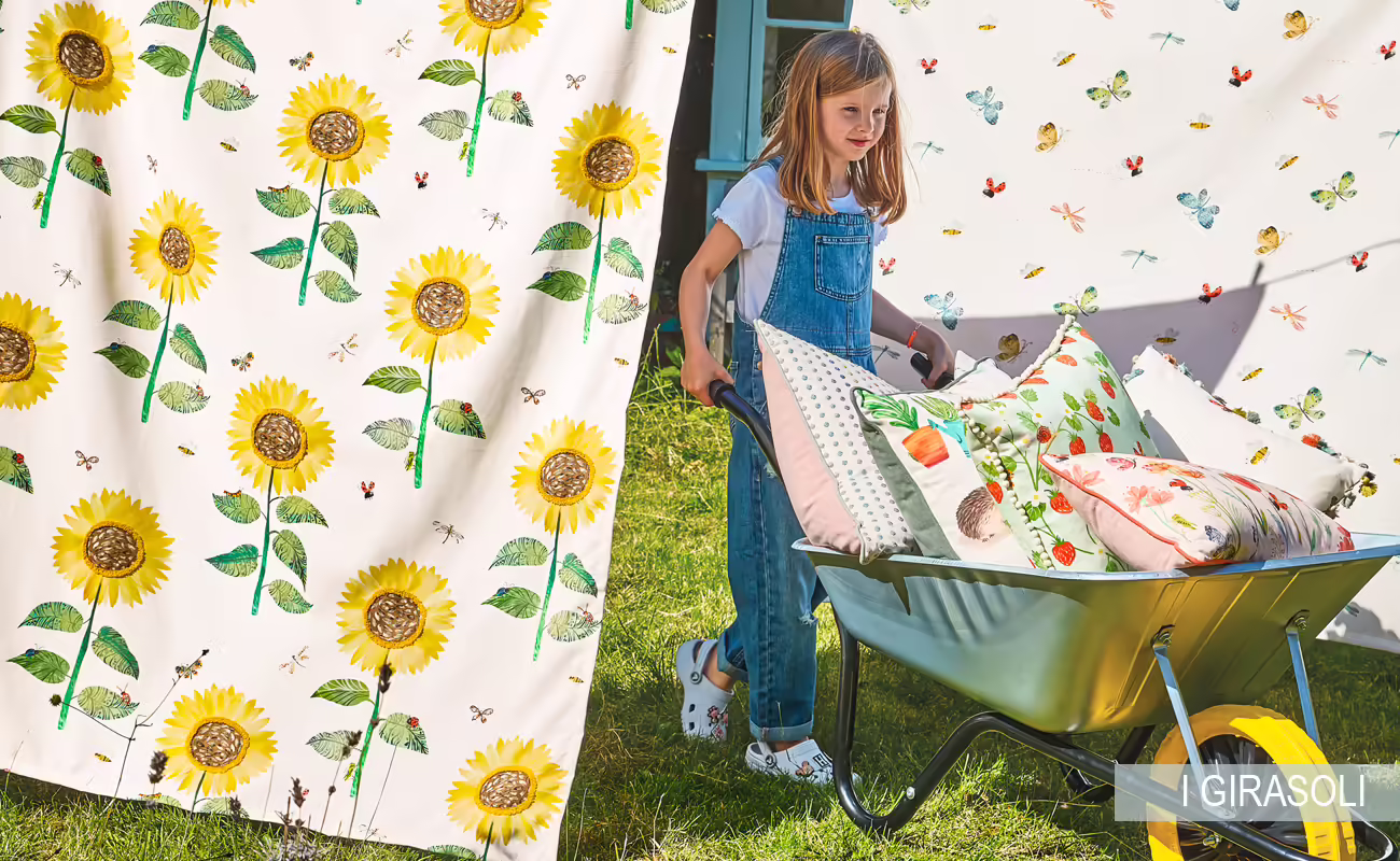 Tenda per cameretta bimba