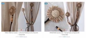 Calamite per tende particolari