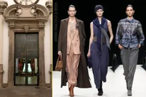 La sfilata evento Giorgio Armani Pinacoteca Brera a Milano