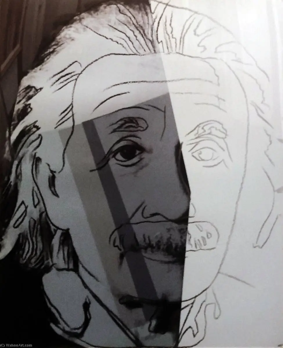 Andy warhol albert einstein pop art