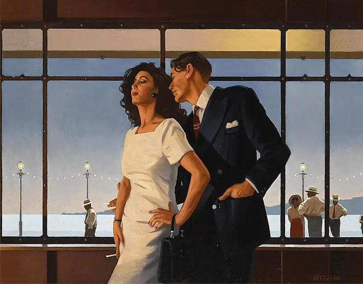 Jack vettriano a life of femme fatales and mysterious mavericks