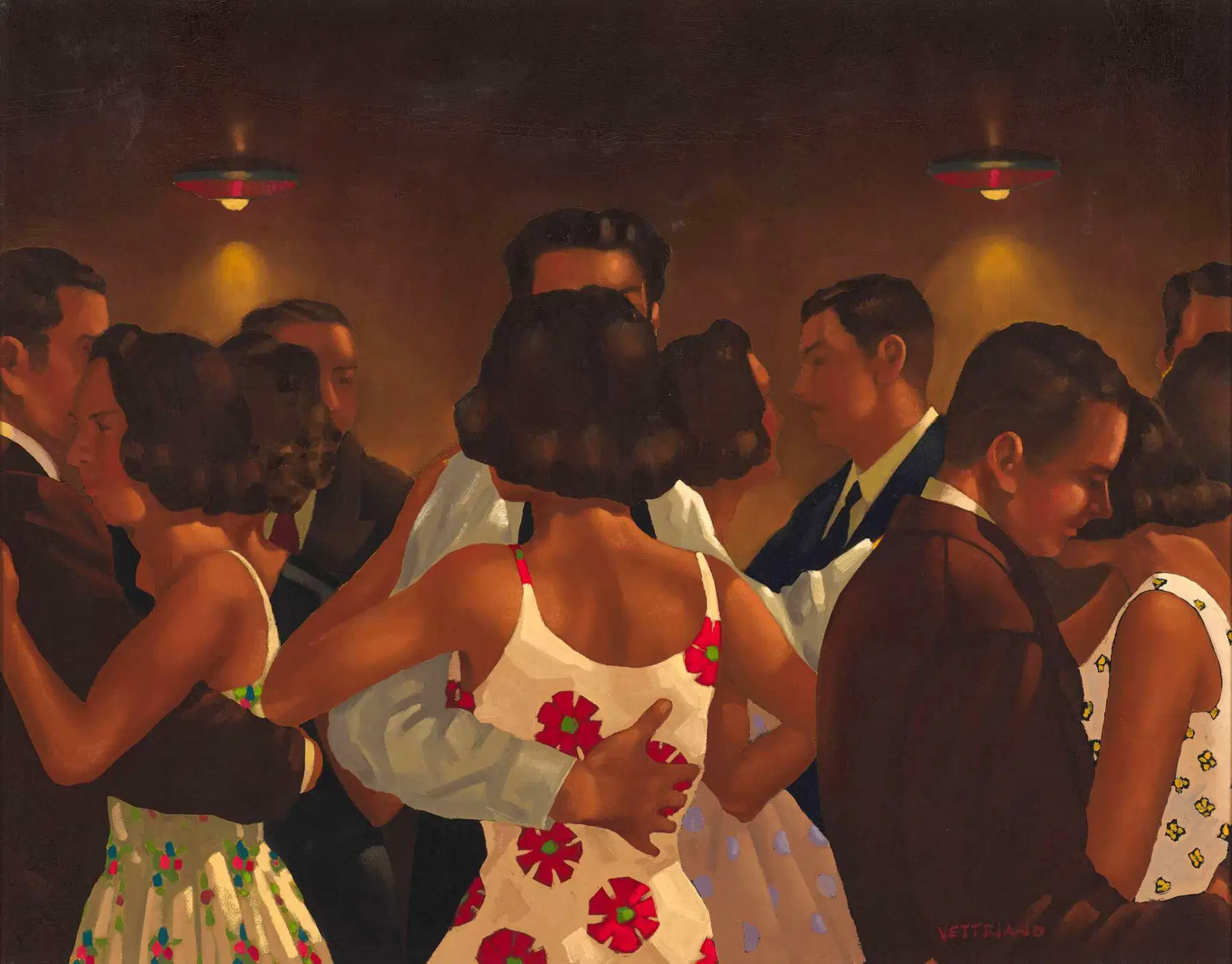 Jack vettriano a marvellous night for a moondance 1990