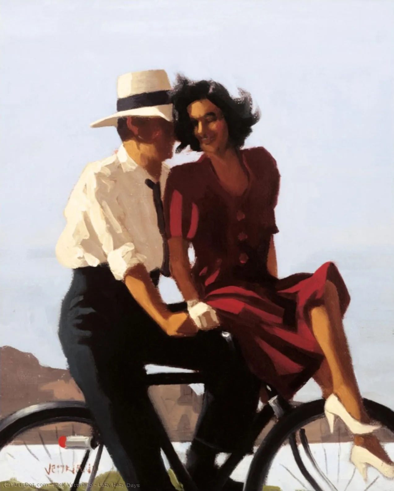 Jack vettriano lazy hazy days
