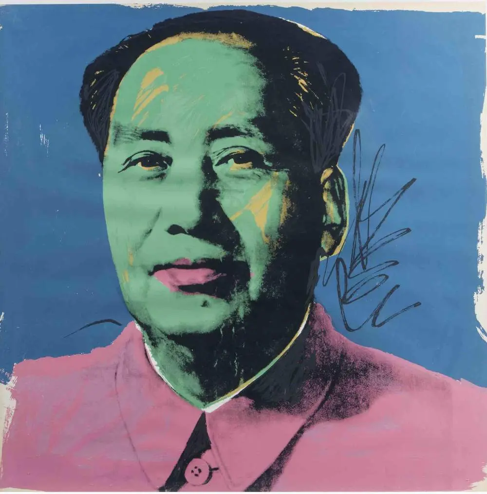 Andy warhol mao ritratto