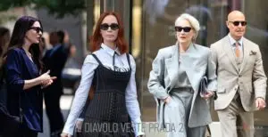 Il diavolo veste prada 2 anne hathaway emily blunt meryl streep stanley tucci milano