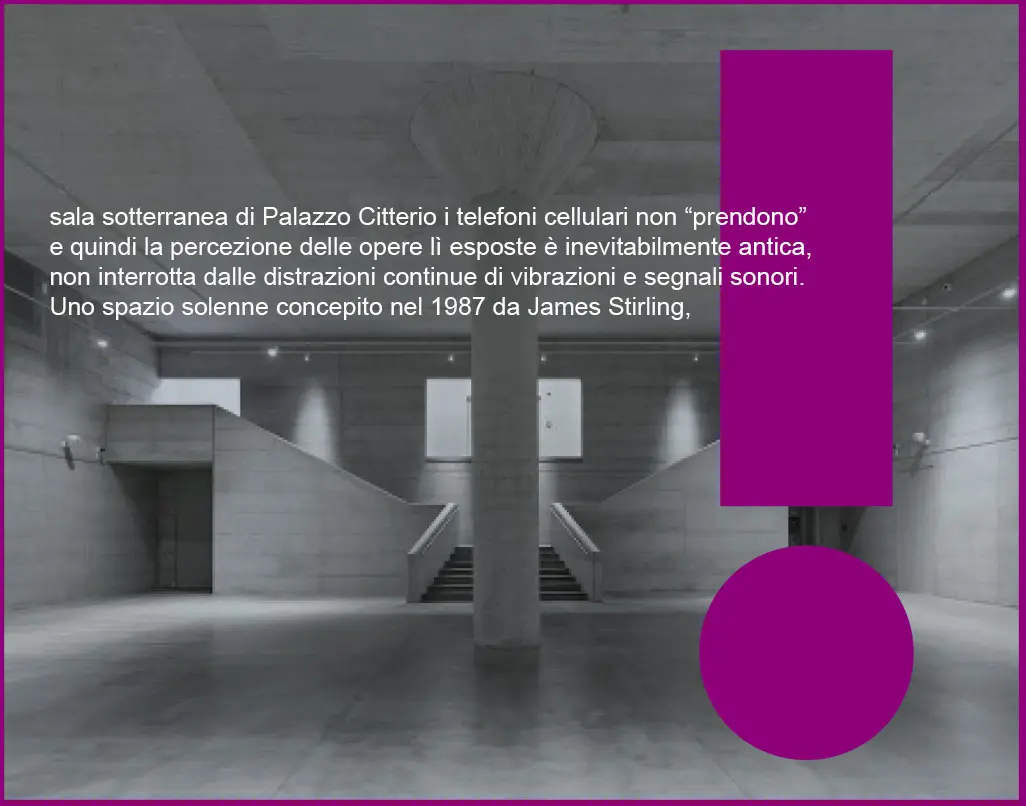 Sala sotterranea palazzo citterio 1987 james stirling