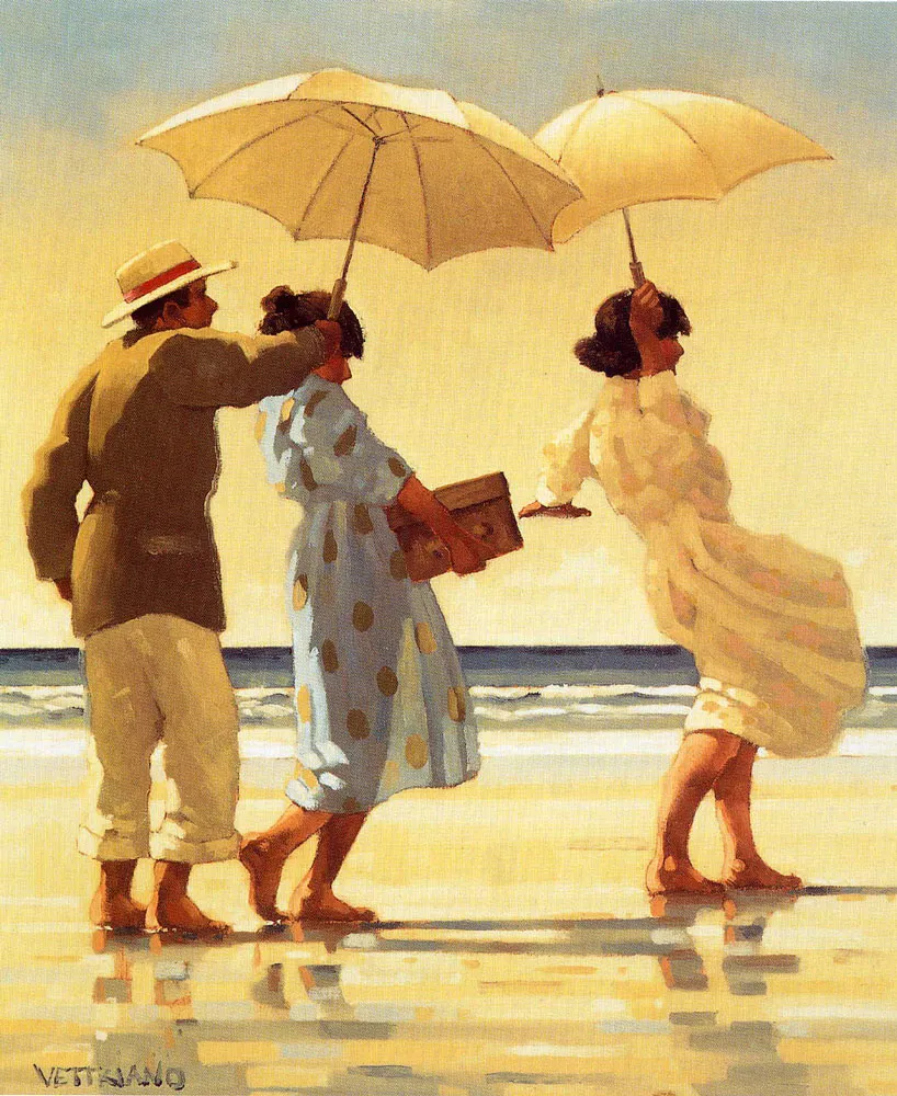 The picnic party jack vettriano