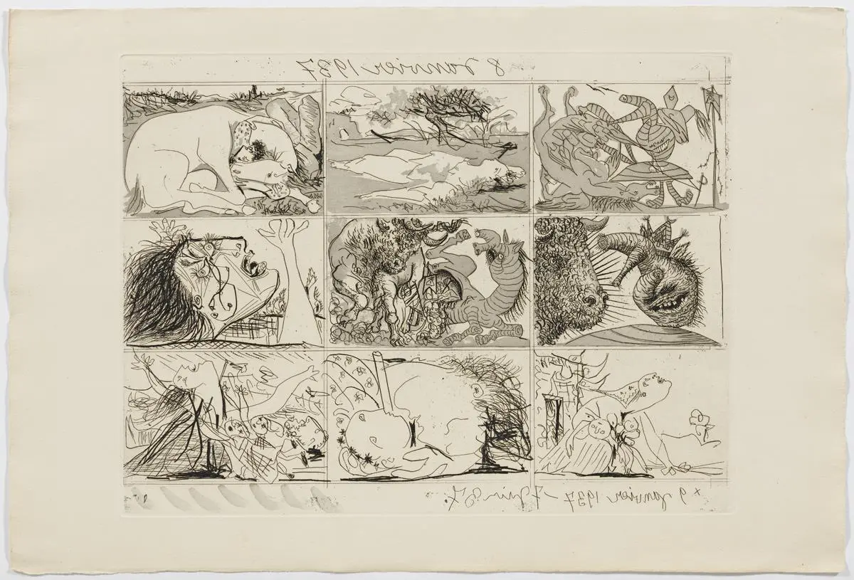 Sueño y mentira de franco museo picasso barcelona