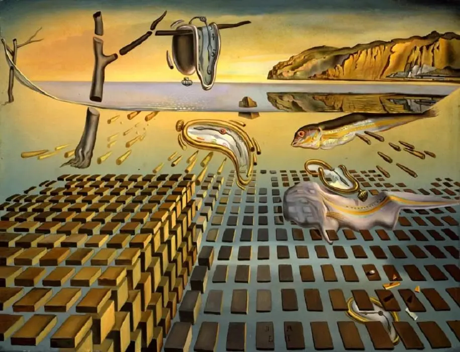 The disintegration of the persistence of memory 1952‑54 museum of fine arts salvador dali fundacion gala salvador