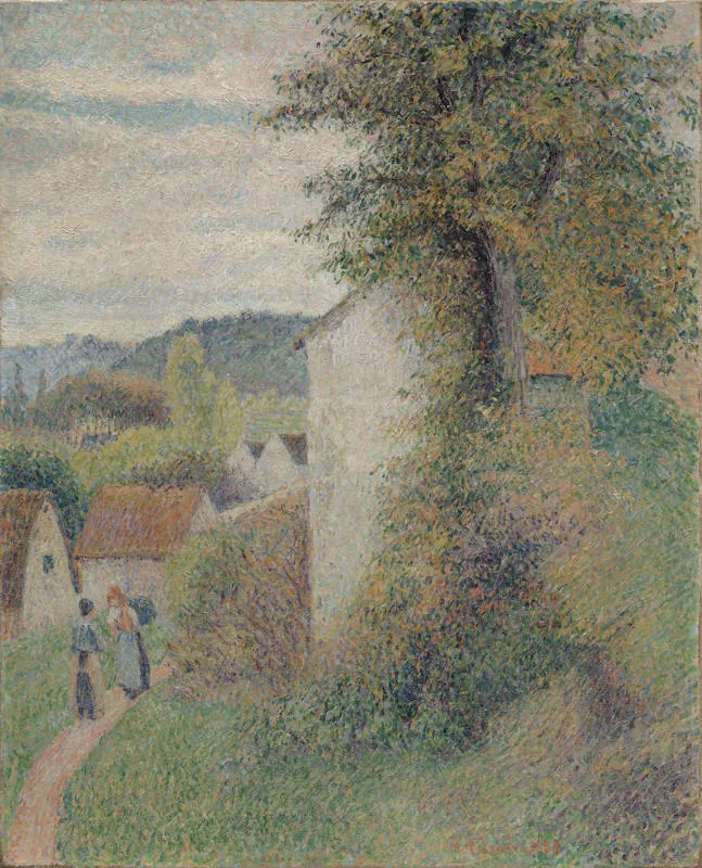 Camille pissarro il sentiero 1889 detroit institute of arts city of detroit