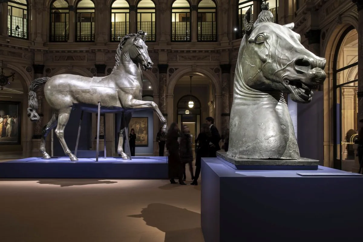Cavallo colossale canova milano storia mostra gallerie d'italia