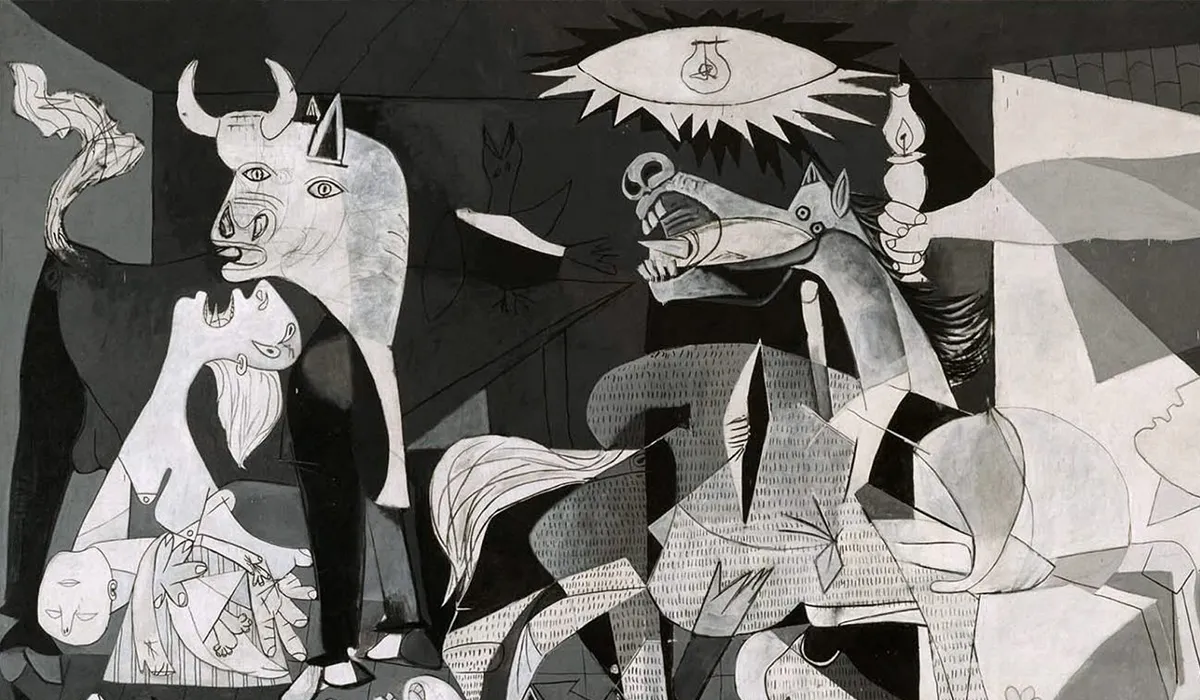 Guernica picasso la figura del toro centro de arte reina sofía madrid