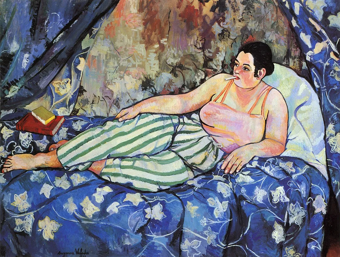 La stanza blu suzanne valadon 1923