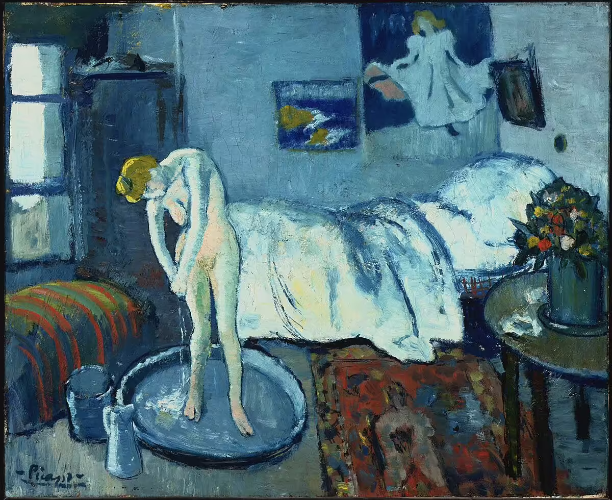 Picasso's blue room 1901