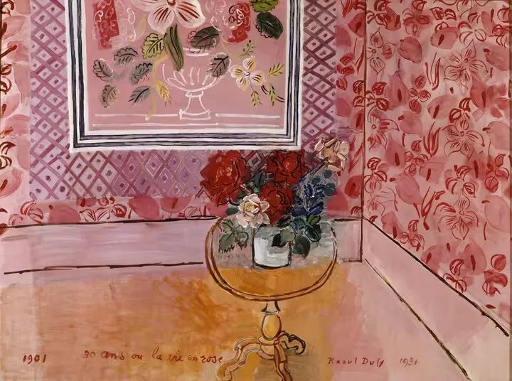 Raoul dufy 30 ans ou la vie en rose 1901 musée d’art moderne de paris