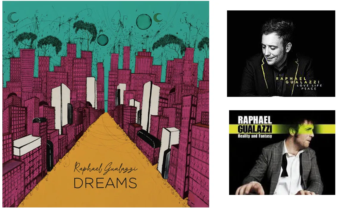 Discografia raphael gualazzi | Dreams: 2023 | Love Life Peace: 2016 | Reality and Fantasy: 2011