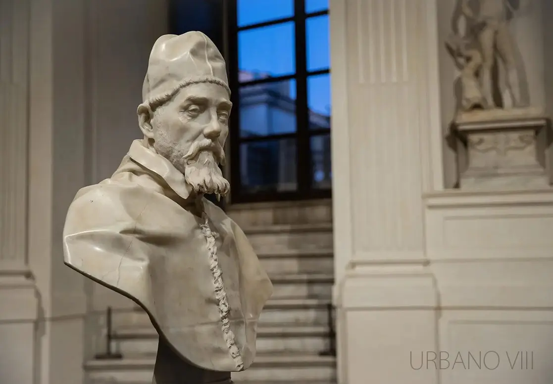 Mostra bernini barberini roma busto urbano viii gallerie nazionali di arte antica–palazzo barberini.